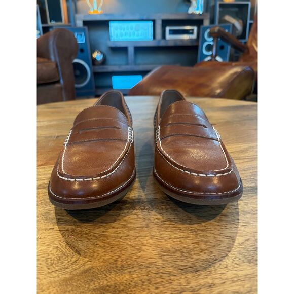 Sperry Seaport STS81928 Leather Penny Loafer Shoes Dark Brown Women's Size US 11 - Picture 5 of 8